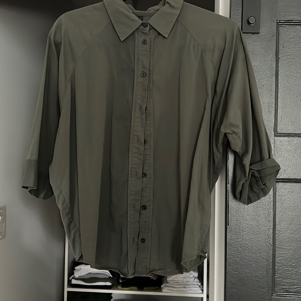 Naf Naf Khaki Shirt